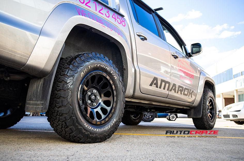 VOLKSWAGEN AMAROK VECTOR MATTE BLACK